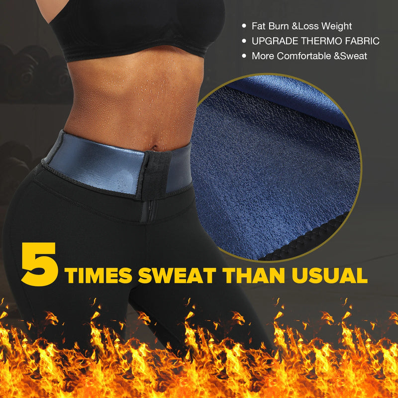 Ion-coated Slimming Shapewear Leggings