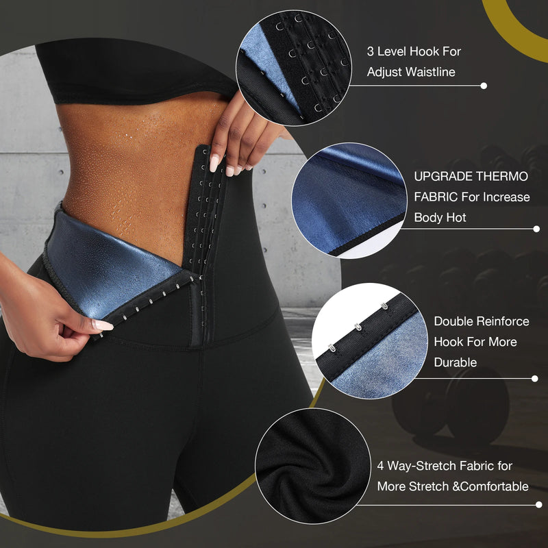 Ion-coated Slimming Shapewear Leggings