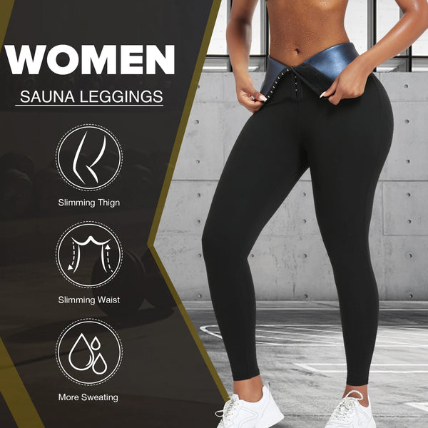 Ion-coated Slimming Shapewear Leggings